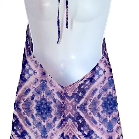 Show Me Your MuMu Lo Lace Up Mini Dress sz M - Picture 2 of 6